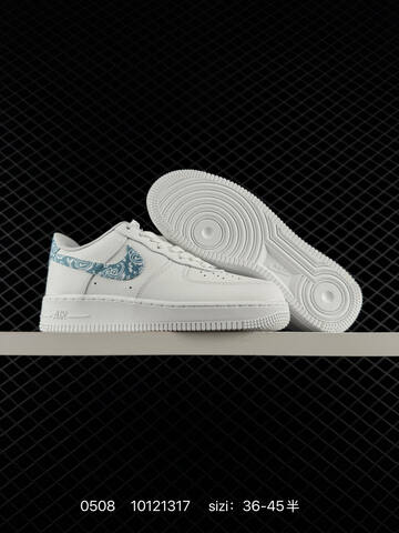 Nike Air Force 1 Low Paisley Swoosh 2022 Lifestyle (BS-71593)