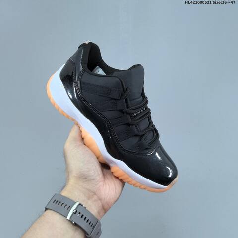 Jordan Air Jordan 11 Retro Low White Cherry Red 36 47 Basketball - Unisex (BS-65834)