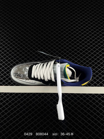 Nike Air Force 1 Black Silver Yellow Blue Green 36-45 Lifestyle - Unisex (BS-71789)