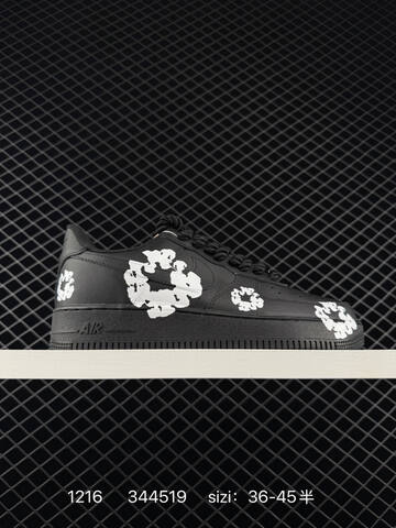 Nike Air Force 1 Low Black White EU 36-45 5 Lifestyle - Unisex (BS-73660)