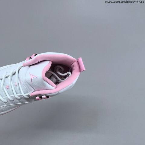 Jordan Air Jordan 12 Retro White Pink 36 47 5 Basketball - Unisex BS-67021