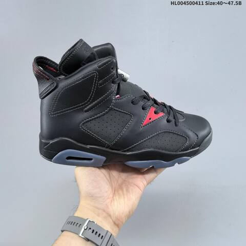 Jordan Air Jordan 6 Retro Bin 23 Black Red EU 40-47 5 Basketball - Men's (BS-66242)