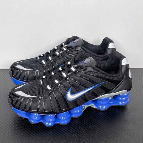Nike Shox TL Black Blue Silver Casual (BS-87037)