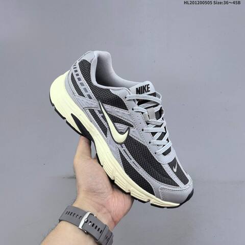 Nike Initiator Grey Black Cream EU 36-45 Running Shoe - Unisex BS-60508