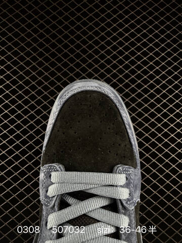 Nike SB Dunk Navy Black Gray With Olive Green Outsole 36-46 5 Skate - Unisex (BS-72748)