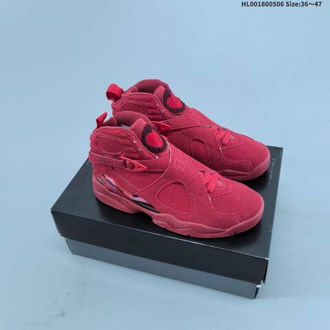 Jordan Air Jordan 8 Retro Valentine s Day Red Pink EU 36-47 Basketball - Unisex (BS-66031)