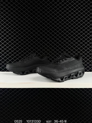 On Cloudtilt All Black Dark Grey EU 36-45 Running Shoe Running Sneakers - Unisex (BS-85247)