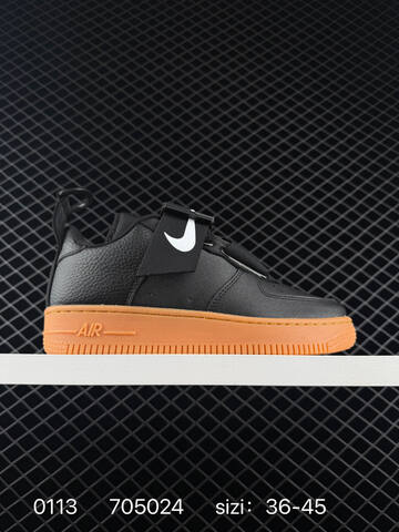 Nike Air Force 1 Utility BHM QS Black Multicolor EU 36-45 Lifestyle - Unisex (BS-79839)