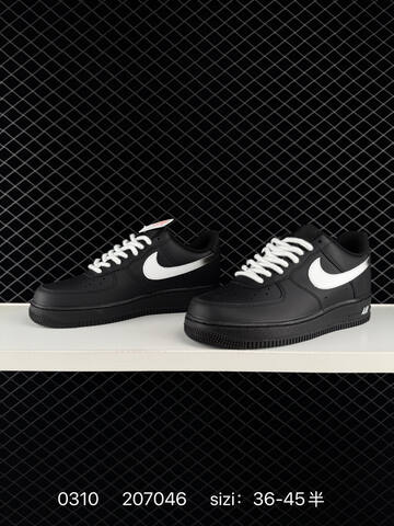 Nike Air Force 1 Low 07 Black White EU 36-45 5 Lifestyle - Unisex (BS-72704)