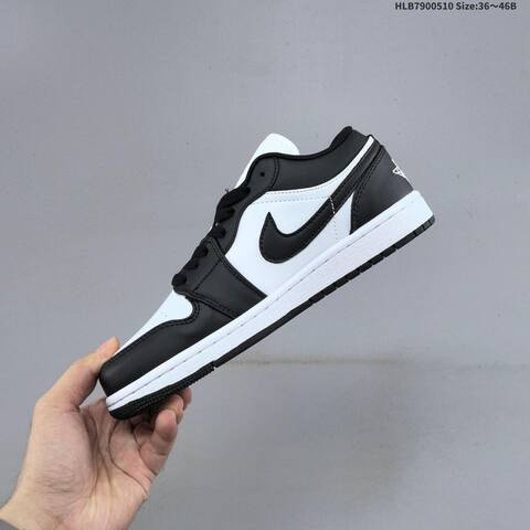 Jordan Air Jordan 1 Low OG DC0774-101 Black White EU 36-46 Basketball - Unisex (BS-66002)