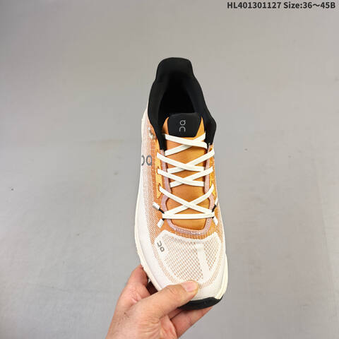 On Running Cloudtilt Off White Orange Black EU 36-45 Running Shoe Running Sneakers - Unisex (BS-69763)