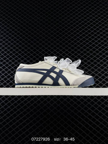 ASICS Onitsuka Tiger MEXICO 66 Off White Light Green Grey EU 36-45 Sneaker Casual Sneakers - Unisex (BS-81715)