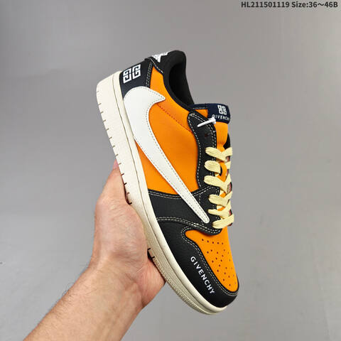 Jordan Air Jordan 1 Low White Blue EU 36-46 Casual - Unisex (BS-63460)