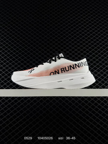 On Cloudboom Strike LS Loewe x On Cloudtilt 3 MG1083 Orange White Black EU 36-45 Running Shoe Running Sneakers - Unisex (BS-85227)