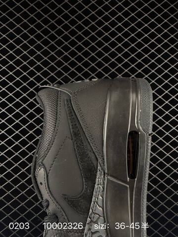 Jordan Air Jordan Legacy 312 Low Triple Black EU 36-45 Basketball Shoe - Unisex BS-79723