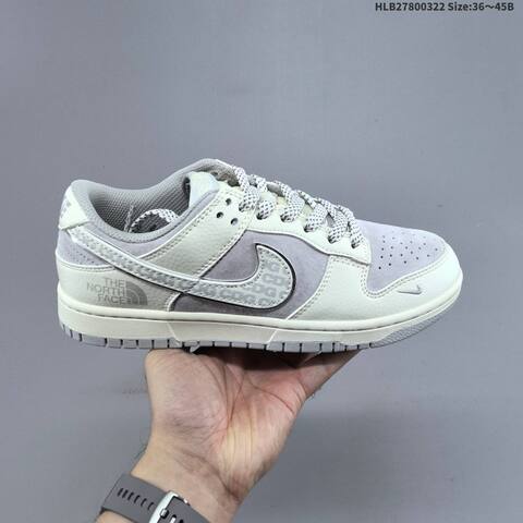 Nike Dunk SB Low Off White Light Gray Black EU 36-45 Skate Shoe - Unisex BS-61197
