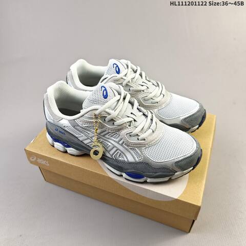ASICS GEL-NYC White Silver Pink Beige Yellow EU 36-45 Running Shoe Running Sneakers - Unisex (BS-69246)
