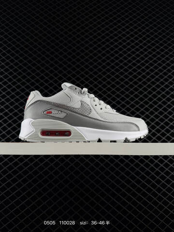 Nike Air Max 90 White Blue Gray Red Black Red Gray Neon Yellow 36-46 Lifestyle - Unisex (BS-71675)