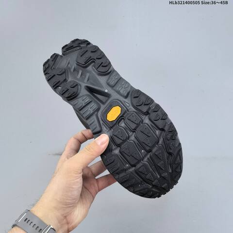 HOKA ONE ONE Mafate X Black Dark Grey Orange EU 36-45 Trail Shoe Trail Running Sneakers - Unisex (BS-69344)