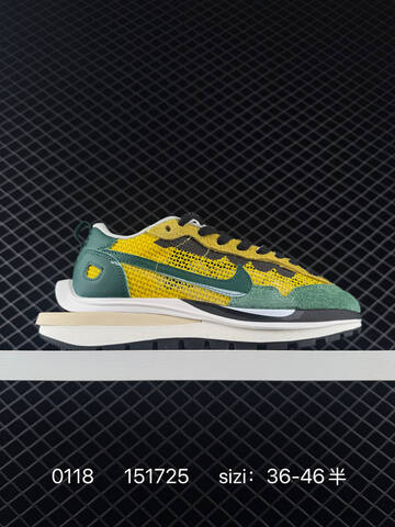 Nike VaporWaffle SP Yellow Green Black White EU 36-46 5 Lifestyle - Unisex (BS-73105)