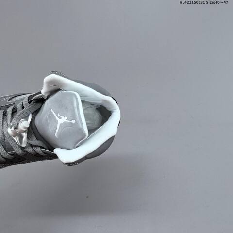Jordan Air Jordan 5 Retro Wolf Grey White 40 47 Basketball - Men's (BS-65833)