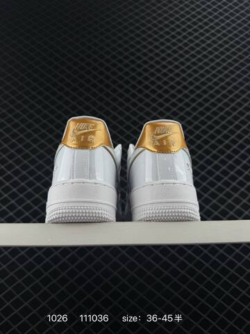Nike Air Force 1 Low White Gold EU 36-45 Lifestyle - Unisex BS-74569