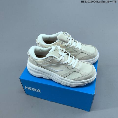 HOKA Bondi B3 LS Beige Pink Purple Yellow EU 36-47 Running Shoe Running Sneakers - Unisex (BS-69355)