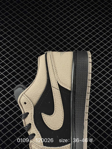 Jordan Air Jordan 1 Low IB7109 Black Khaki EU 36-46 Sneaker - Unisex BS-79866