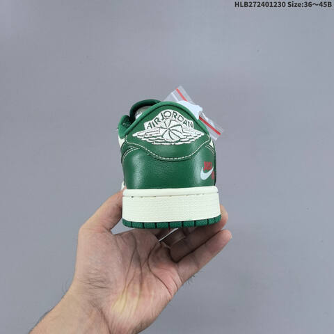 Jordan Air Jordan 1 Low x Travis Scott Green White EU 36-45 Basketball - Unisex (BS-67180)