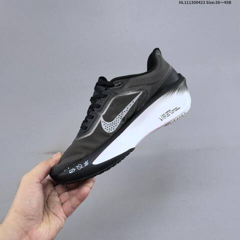 Nike Zoom Fly 6 Black White Silver EU 36-45 Running Shoe - Unisex BS-60572