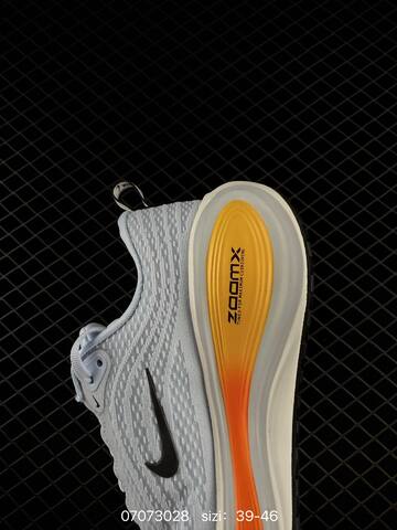 Nike ZoomX Light Blue Black White Orange Yellow EU 39-46 Running - Unisex (BS-70370)