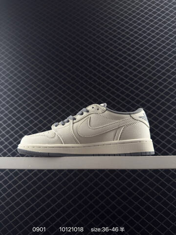 Jordan Air Jordan 1 Low OG SP Travis Scott DM7866 104 Off White Grey EU 36-46 Sneaker - Unisex (BS-80791)