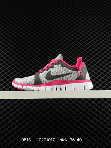 Nike Free 3 0 Orange Grey White Black Pink EU 36-40 Running - Unisex (BS-71493)