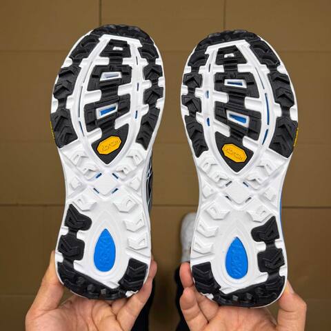 HOKA ONE ONE Mafate Speed 2 Black Grey Blue White Trail Shoe Trail Running Sneakers (BS-86893)
