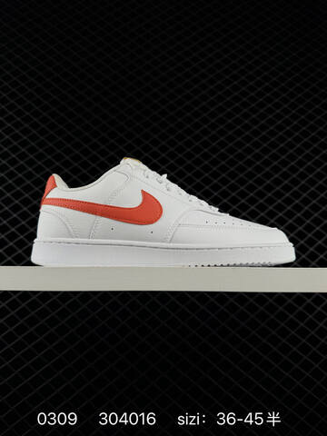 Nike Court Vision Low White Black White Olive Green White Burgundy White Leopard Print EU 36-45 Casual - Unisex (BS-72721)