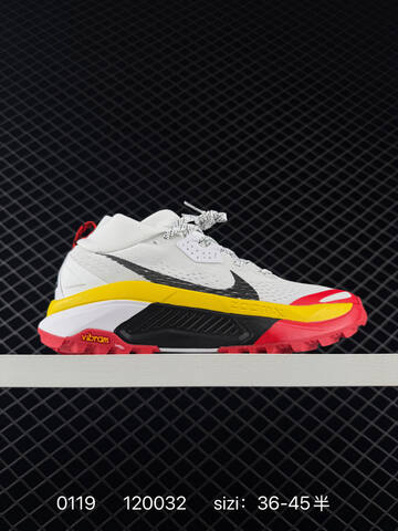 Nike ACG Zegama Trail 2 White Black Red Yellow EU 36-45 - Unisex (BS-73082)