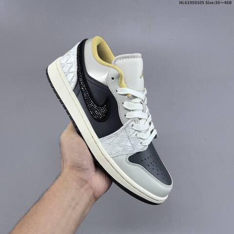 Jordan Air Jordan 1 Low SE White Lilac Cream EU 36-46 Lifestyle - Unisex (BS-67094)
