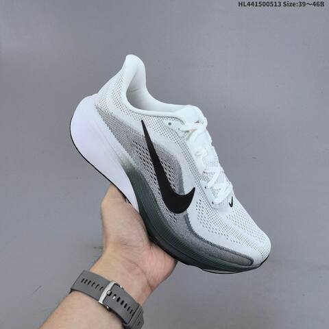 Nike Air Zoom Pegasus 42 White Black Grey EU 39-46 Running Shoe - Unisex BS-60362