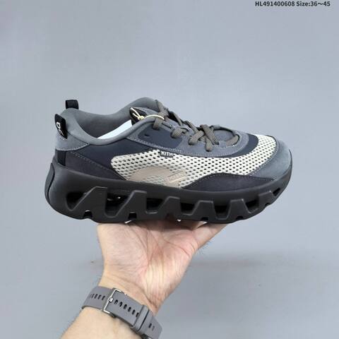 On Cloudswift K-Tech 2 Kith Dark Green Cream Burgundy White EU 36-45 Running Shoe Running Sneakers - Unisex (BS-69498)