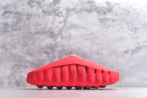 Nike Mind 001 Bright Red Orange Black Silver Slides (BS-59836)