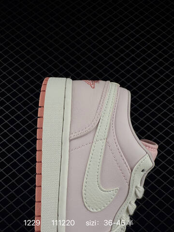Jordan Air Jordan 1 Low IH0823 611 Light Pink White Pink EU 36-46 Sneaker - Unisex (BS-79947)