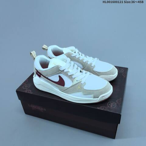 Jordan CMFT Era White Beige Burgundy Gray EU 36-45 Casual - Unisex (BS-66893)