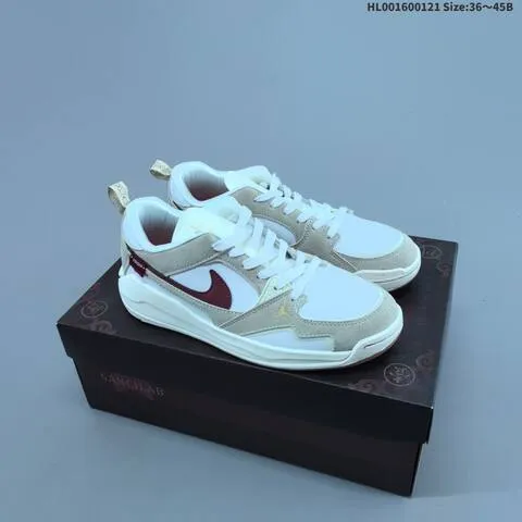 Jordan CMFT Era White Beige Burgundy Gray EU 36-45 Casual - Unisex BS-66893
