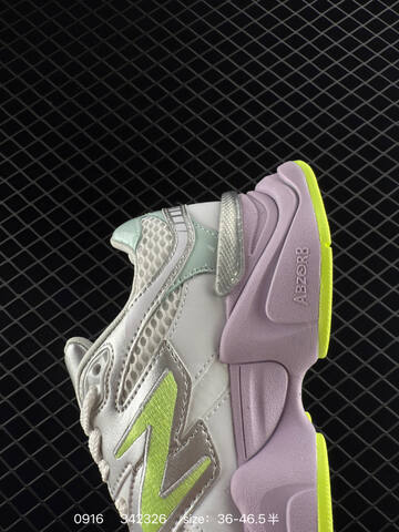 New Balance 9060 White Silver Purple Neon Green EU 36-46 5 Sneaker - Unisex (BS-82814)