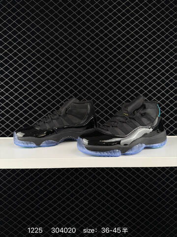 Jordan Air Jordan 11 Retro High Gamma Blue Black Gamma Blue Translucent Blue EU 36-45 Basketball Shoe - Unisex BS-79995