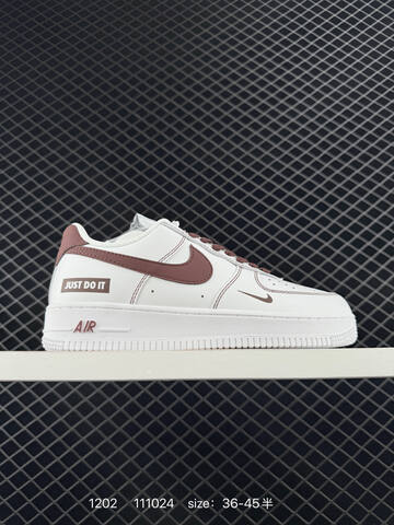 Nike Air Force 1 Low White Black Khaki Gum White Red Black White EU 36-45 Lifestyle - Unisex (BS-73882)