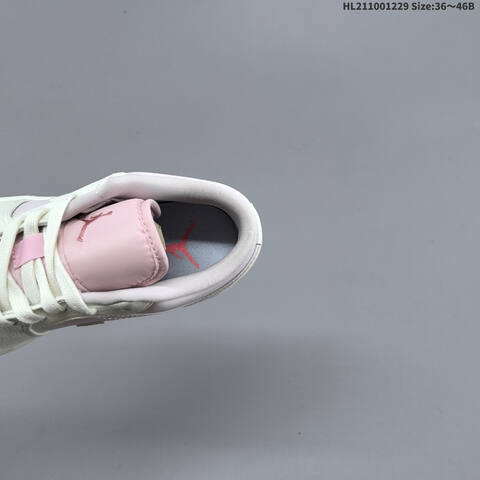 Jordan Air Jordan 1 Low Pink White Mint 36 46 Lifestyle - Unisex (BS-67200)