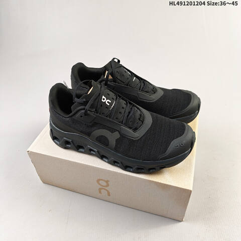 On Cloudmonster Void Cream Beige Black EU 36-45 Running Shoe Running Sneakers - Unisex (BS-69752)