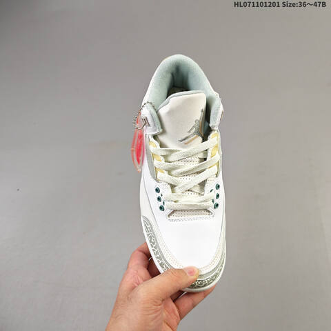 Air Jordan 3 Retro AIR JORDAN FJ9479-100 36 36 5 37 5 38 38 5 39 40 Lifestyle - Unisex (BS-67587)