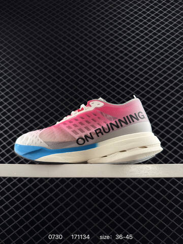On Running Cloudboom Strike Limelight Blue Pink White Black EU 36-45 Running Shoe Running Sneakers - Unisex (BS-85516)